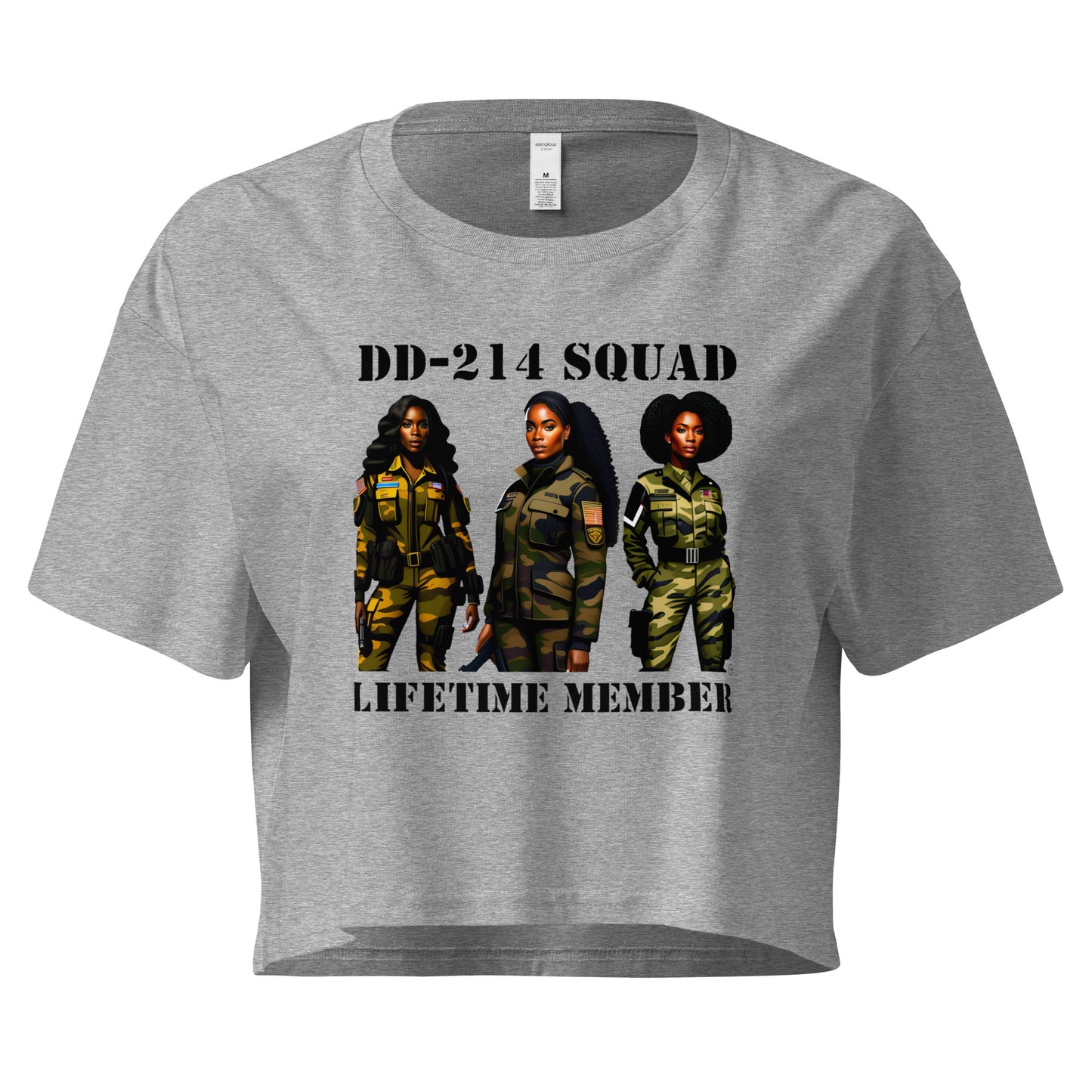 HB - DD214 Crop Top
