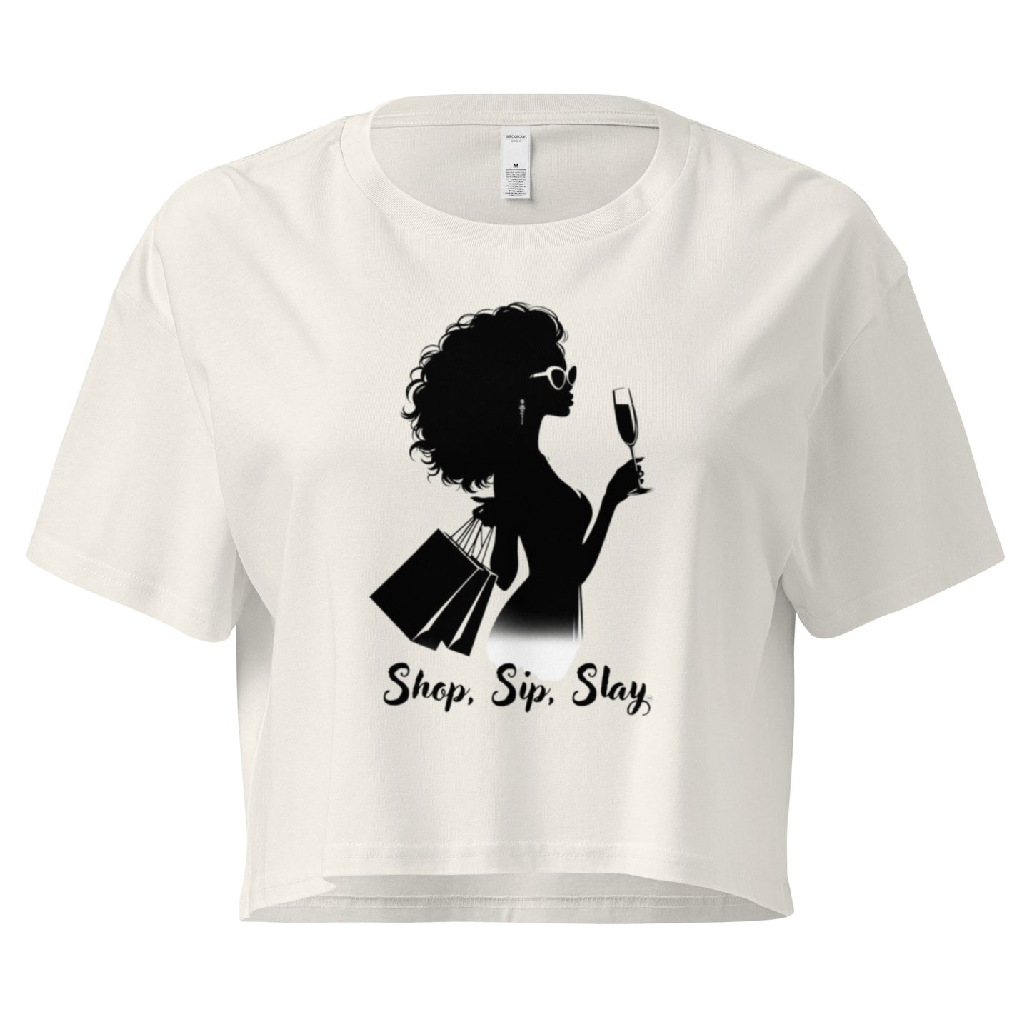 AB - Shop Sip Slay Crop Top