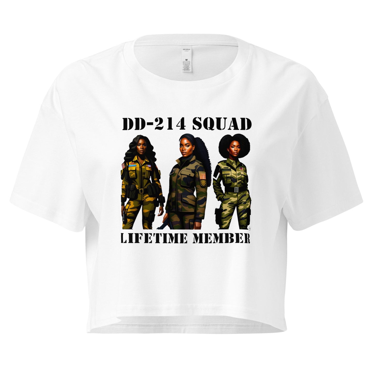 HB - DD214 Crop Top