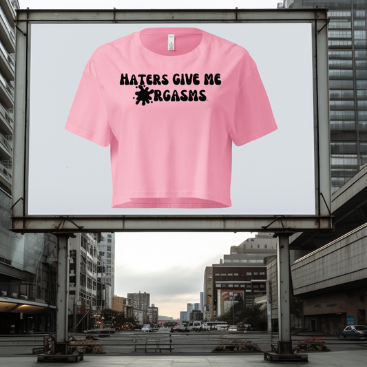 MB - Haters Crop Top