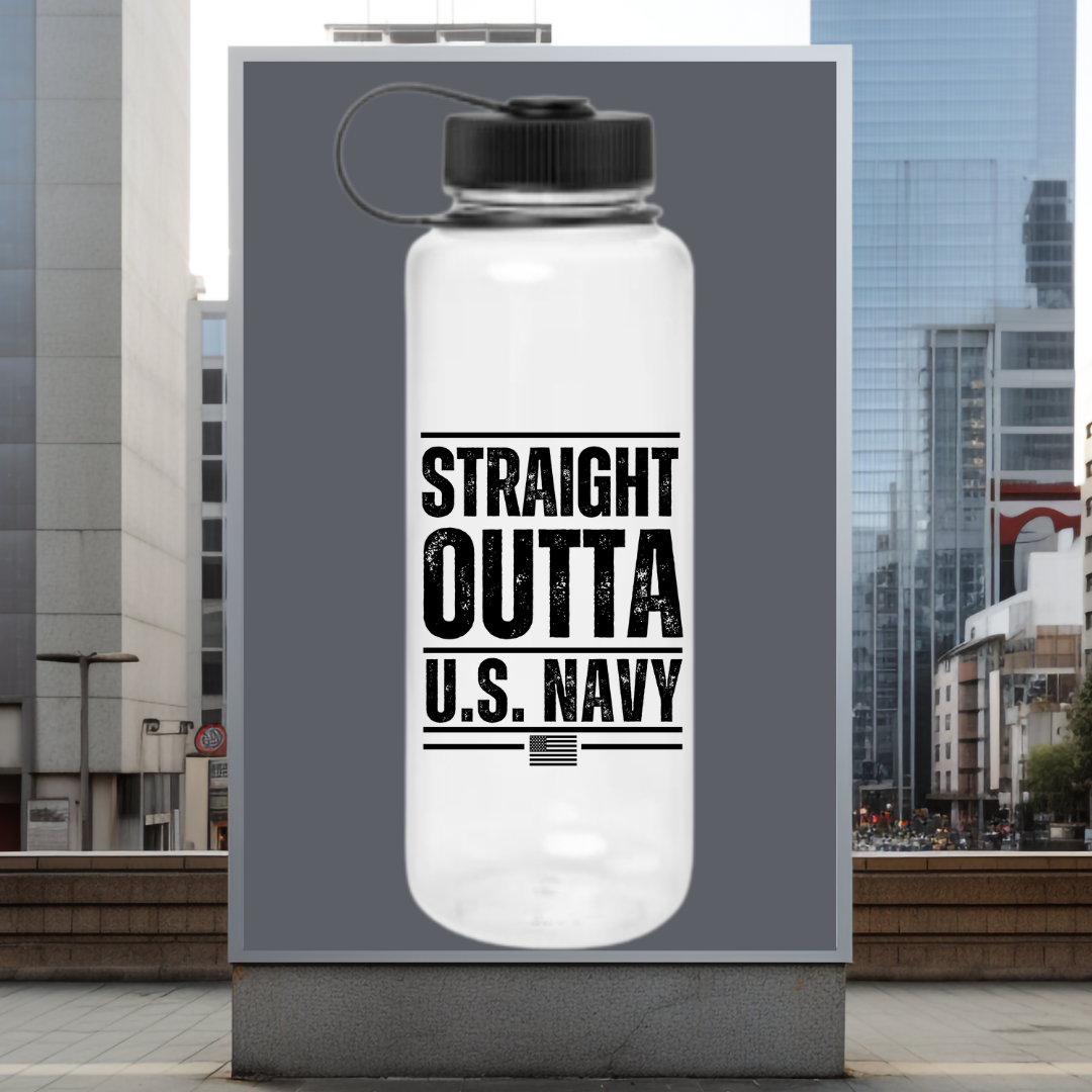 IC - Navy Water Bottle