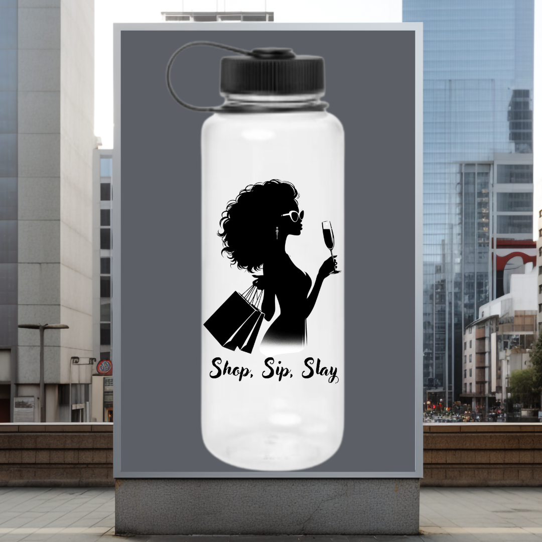 OA - Shop Sip Slay Water Bottle