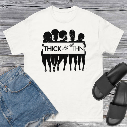 H - Thick Is The New Thin White Unisex