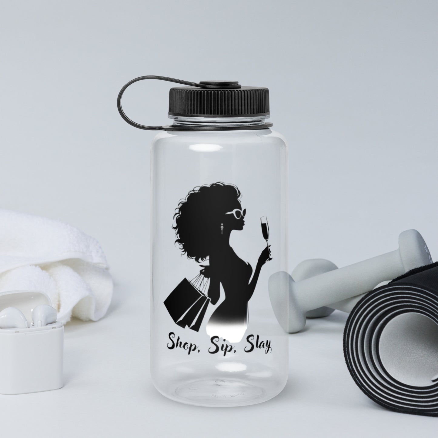 OA - Shop Sip Slay Water Bottle